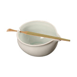 Maxbell Ceramic Matcha Bowl Set Parties Handcrafted for Tea Lovers with Bamboo Spoon