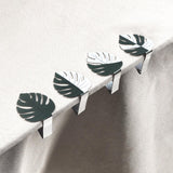 Maxbell 4Pcs Stainless Steel Tablecloth Clips Fixed Clip for Camping Kitchen Wedding