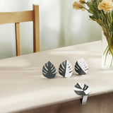 Maxbell 4Pcs Stainless Steel Tablecloth Clips Fixed Clip for Camping Kitchen Wedding