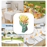 Maxbell 5x Stainless Steel Tablecloth Clips Fixed Clip for Graduation Family Wedding