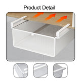Maxbell Hanging Pullout Drawer Basket Slide in Basket Organizer for Home Pantry Dorm White Widen
