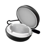 Maxbell Portable Ashtray Simple Outdoor Hiking Travel Ash Tray for Mountain Climbing Black and White