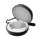 Maxbell Portable Ashtray Simple Outdoor Hiking Travel Ash Tray for Mountain Climbing Black and White