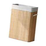 Maxbell Bamboo Laundry Storage Basket Foldable Container for Bedroom Home Apartments
