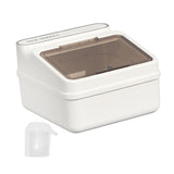 Maxbell Rice Container Multipurpose Rice Dispenser for Countertop Household Pet Food S