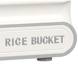 Maxbell Rice Container Multipurpose Rice Dispenser for Countertop Household Pet Food L