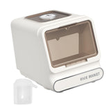Maxbell Rice Container Multipurpose Rice Dispenser for Countertop Household Pet Food L