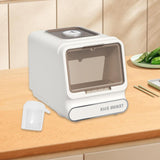Maxbell Rice Container Multipurpose Rice Dispenser for Countertop Household Pet Food L