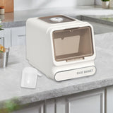 Maxbell Rice Container Multipurpose Rice Dispenser for Countertop Household Pet Food L