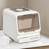 Maxbell Rice Container Multipurpose Rice Dispenser for Countertop Household Pet Food L