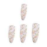 Maxbell Ironing Board Cover Laundry Supplies Elastic Edge Cotton Ironing Table Cover 100cmx39cm