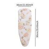Maxbell Ironing Board Cover Laundry Supplies Elastic Edge Cotton Ironing Table Cover 100cmx39cm