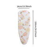 Maxbell Ironing Board Cover Laundry Supplies Elastic Edge Cotton Ironing Table Cover 110cmx44cm