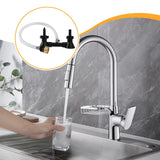 Maxbell Bottle Washer Sink Attachment Washing Tool Double Nozzle for Kitchen Lab Bar