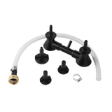 Maxbell Bottle Washer Sink Attachment Washing Tool Double Nozzle for Kitchen Lab Bar