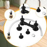 Maxbell Bottle Washer Sink Attachment Washing Tool Double Nozzle for Kitchen Lab Bar