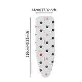 Maxbell Ironing Board Cover Cotton Standard Soft Blanket Pad Iron Board Padded Cover M