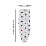Maxbell Ironing Board Cover Cotton Standard Soft Blanket Pad Iron Board Padded Cover L
