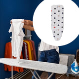 Maxbell Ironing Board Cover Cotton Standard Soft Blanket Pad Iron Board Padded Cover L