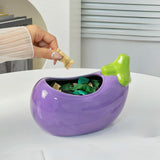 Maxbell Sundries Container Ceramic Tissue Box Cover for Desktop NightStand Household