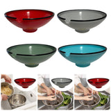 Maxbell Food Container Portable Easy to Clean Oil Drainer for Fruit Home Use Cooking Red