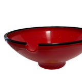 Maxbell Food Container Portable Easy to Clean Oil Drainer for Fruit Home Use Cooking Red