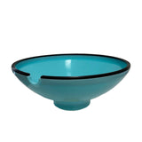 Maxbell Food Container Portable Easy to Clean Oil Drainer for Fruit Home Use Cooking Blue