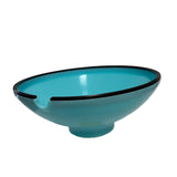 Maxbell Food Container Portable Easy to Clean Oil Drainer for Fruit Home Use Cooking Blue