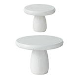 Maxbell Wood Cake Stand Serving Tray Cake Holder for Wedding Table Kids Shower Party Diameter 13.5cm