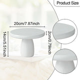 Maxbell Wood Cake Stand Serving Tray Cake Holder for Wedding Table Kids Shower Party Diameter 20cm