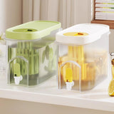 Maxbell Beverage Dispenser Leakproof Cold Water Pitcher for Party Lemonade Cold Brew