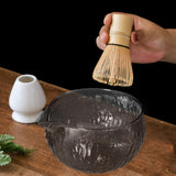 Maxbell Japanese Matcha Bow with Pouring Spout Tea Bowl for Household Family and Kitchen