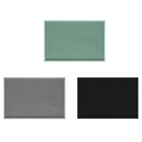 Maxbell Silicone Drip Mat Easy Clean Drain Pad Spill Mat for Home Bartending Camping Green
