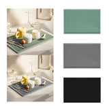 Maxbell Silicone Drip Mat Easy Clean Drain Pad Spill Mat for Home Bartending Camping Green
