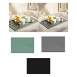 Maxbell Silicone Drip Mat Easy Clean Drain Pad Spill Mat for Home Bartending Camping Green
