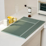 Maxbell Silicone Drip Mat Easy Clean Drain Pad Spill Mat for Home Bartending Camping Green
