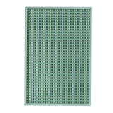 Maxbell Silicone Drip Mat Easy Clean Drain Pad Spill Mat for Home Bartending Camping Green