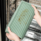 Maxbell Silicone Drip Mat Easy Clean Drain Pad Spill Mat for Home Bartending Camping Green