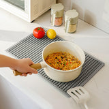 Maxbell Silicone Drip Mat Easy Clean Drain Pad Spill Mat for Home Bartending Camping Gray