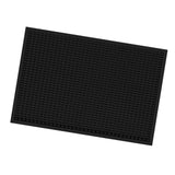 Maxbell Silicone Drip Mat Easy Clean Drain Pad Spill Mat for Home Bartending Camping Black