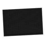 Maxbell Silicone Drip Mat Easy Clean Drain Pad Spill Mat for Home Bartending Camping Black