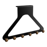 Maxbell Door Hook 6 Hooks Home Decoration Holder Rack for Hanging Towels Accessories