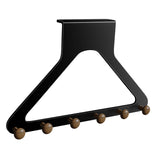 Maxbell Door Hook 6 Hooks Home Decoration Holder Rack for Hanging Towels Accessories