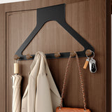 Maxbell Door Hook 6 Hooks Home Decoration Holder Rack for Hanging Towels Accessories