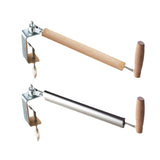 Maxbell Rolling Pin Stainless Steel Bread Making Tool for Pastry Bread Fondant