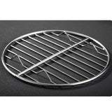 Maxbell Roasting Pan and Rack Set Oven BBQ Grilling Topper for Meat Seafood Grilling 20cm