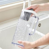 Maxbell Water Pitcher Large Capacity Water Jug with Handle for Beverage Water Picnic White