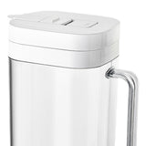 Maxbell Water Pitcher Large Capacity Water Jug with Handle for Beverage Water Picnic White