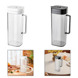Maxbell Water Pitcher Large Capacity Water Jug with Handle for Beverage Water Picnic White