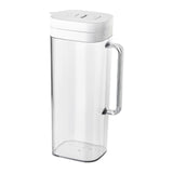 Maxbell Water Pitcher Large Capacity Water Jug with Handle for Beverage Water Picnic White